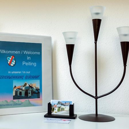 Ferienwohnung Glueckauf Peiting Bagian luar foto